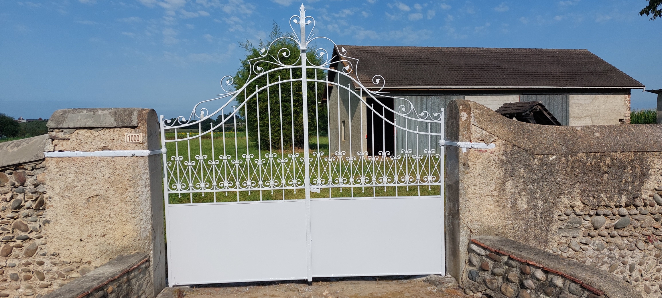 Sablage mise en peinture